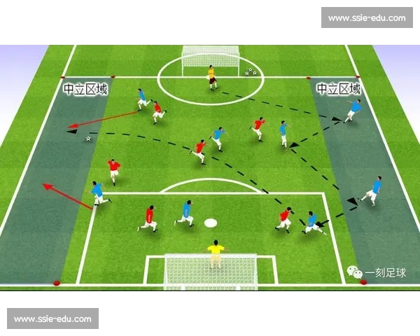 以横传门前为核心解析足球进攻空间与致命一击战术艺术